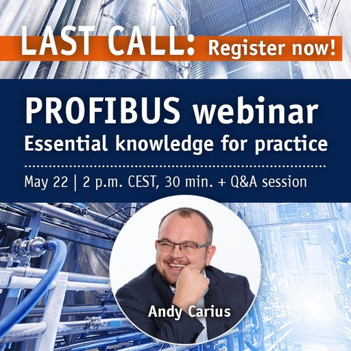 Live Session: 22/05/24, 5.30 PM IST PROFIBUS Essentials Webinar
